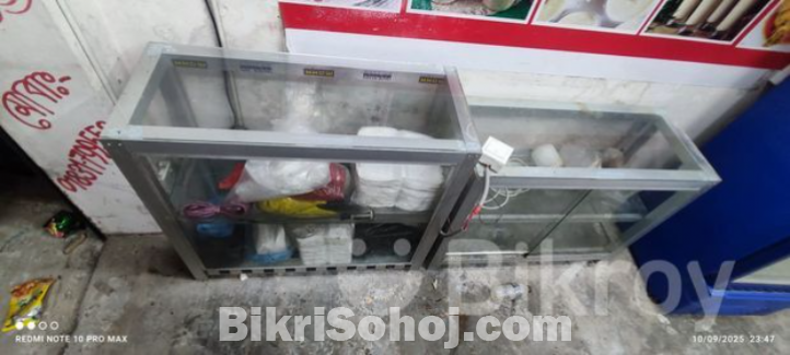 ২টি থাই - গ্লাস ডিসপ্লে শোকেস বিক্রি হবে!